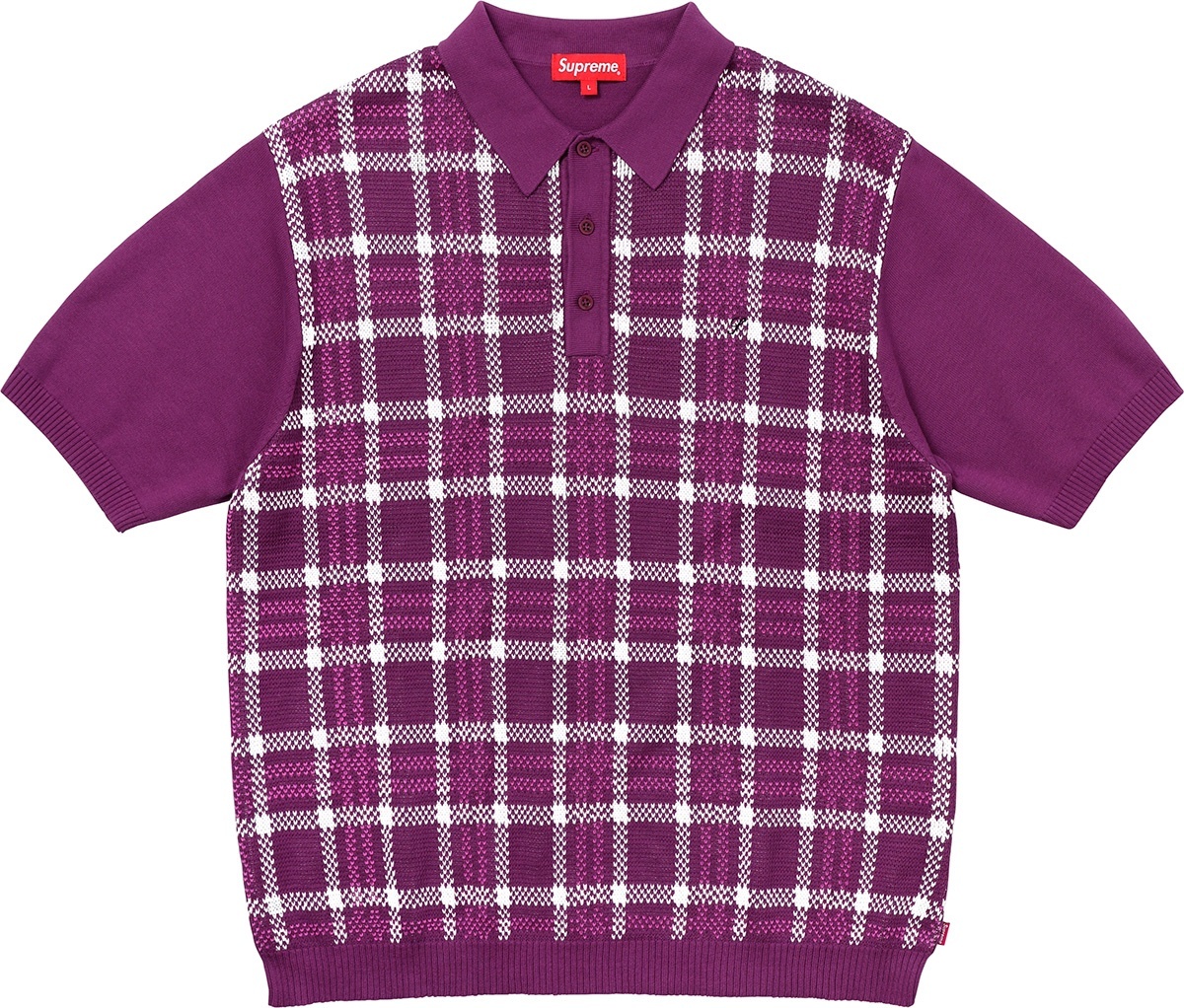 Plaid Knit Polo view 2